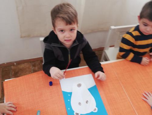 Полярна мечка - 3D изображение